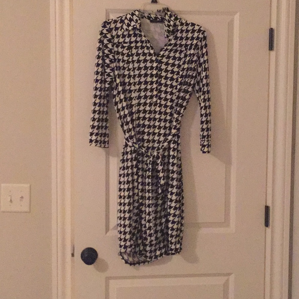 Houndstooth Dress